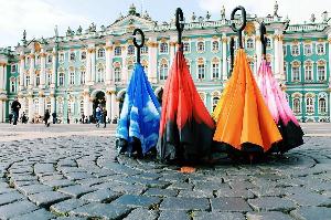 Автоматический умный зонт наоборот Город Санкт-Петербург YqkFjWCCiRM.jpg