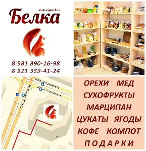 "Белка", Общество с ограниченной ответственностью - Город Санкт-Петербург Белка с телефонами.jpg