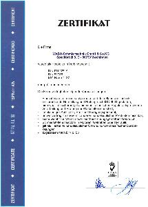 Компания WINDIGO, ООО Торгово-Промышленная Группа "Вагнер" - Город Санкт-Петербург German_Zertif.jpg