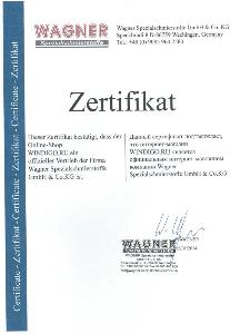 Компания WINDIGO, ООО Торгово-Промышленная Группа "Вагнер" - Город Санкт-Петербург Zeritfikat_Gitelman_INDIGO.JPG